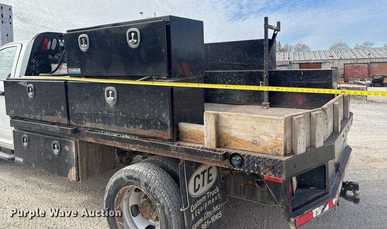 image for item FB3486 2012 Dodge Ram 5500 flatbed truck