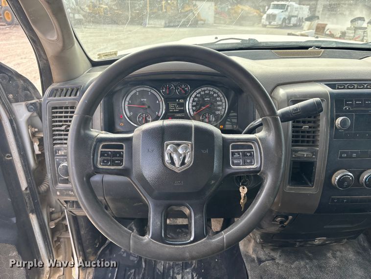 image for item FB3486 2012 Dodge Ram 5500 flatbed truck