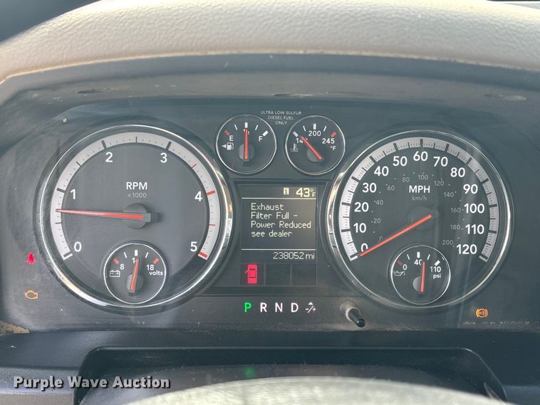 image for item FB3486 2012 Dodge Ram 5500 flatbed truck