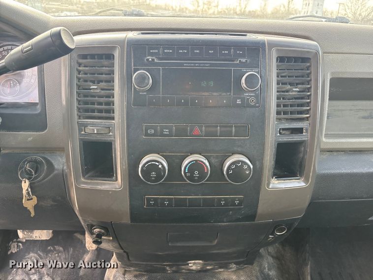 image for item FB3486 2012 Dodge Ram 5500 flatbed truck