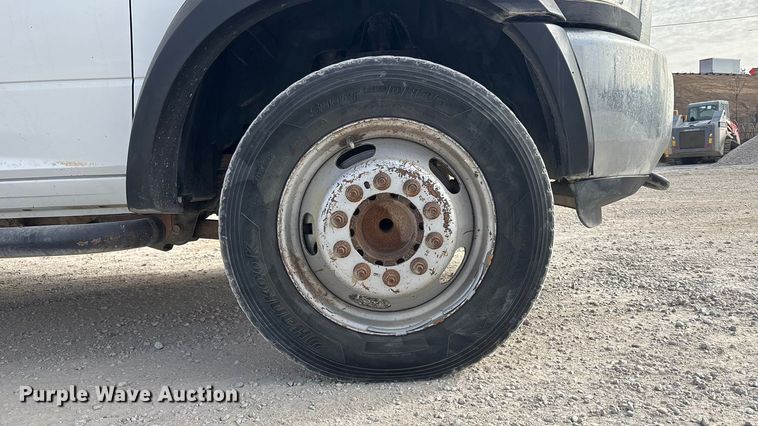 image for item FB3486 2012 Dodge Ram 5500 flatbed truck