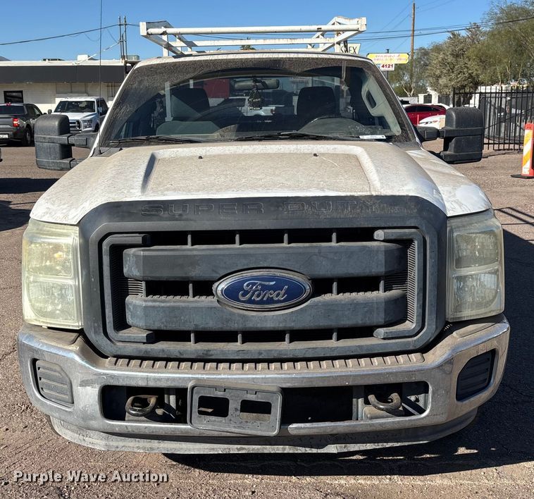 image for item FB5478 2012 Ford F250 Super Duty utility bed pickup truck