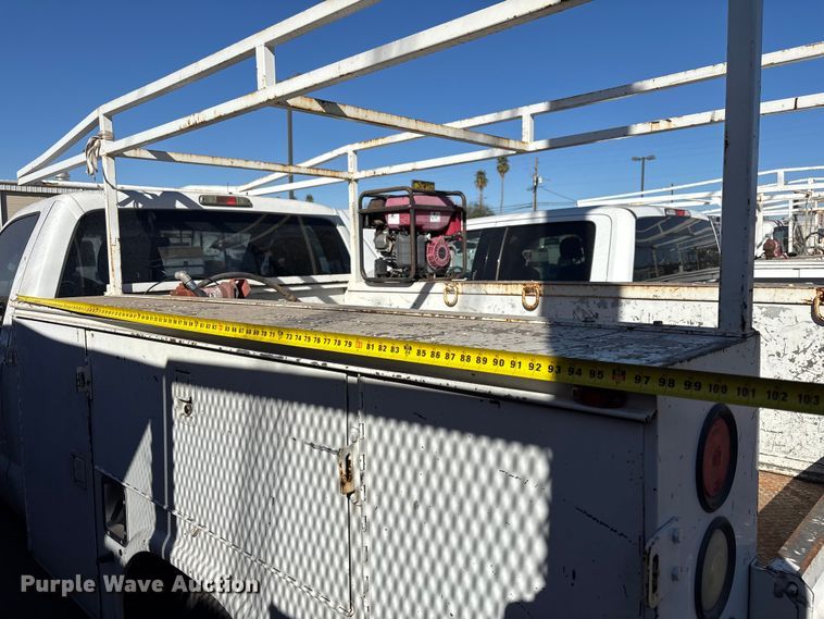 image for item FB5478 2012 Ford F250 Super Duty utility bed pickup truck