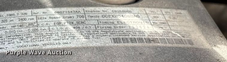 image for item FG0023 2013 RAM 3500 Crew Cab flatbed pickup truck