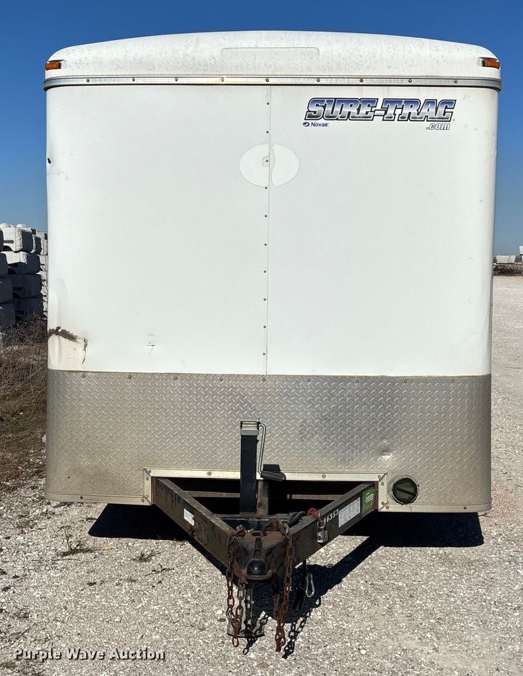 image for item FG0036 2012 Sure-Trac enclosed cargo trailer
