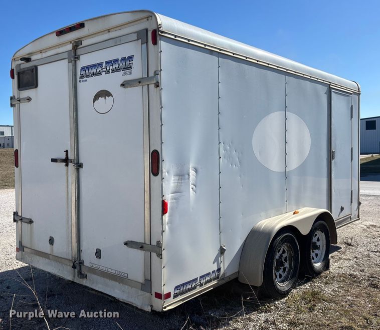 image for item FG0036 2012 Sure-Trac enclosed cargo trailer