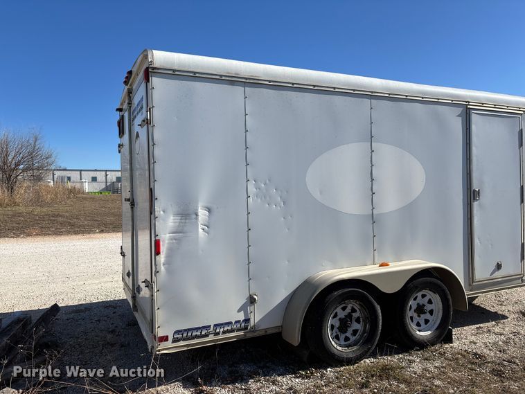 image for item FG0036 2012 Sure-Trac enclosed cargo trailer