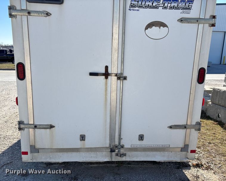 image for item FG0036 2012 Sure-Trac enclosed cargo trailer
