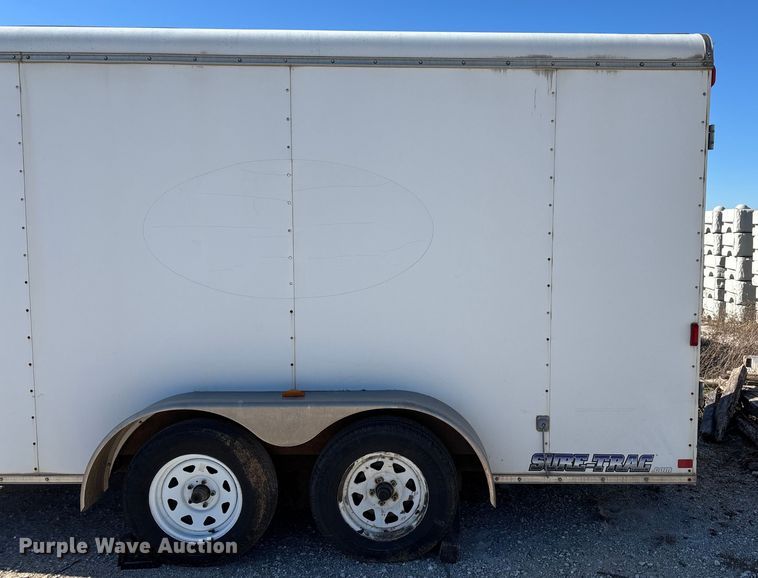 image for item FG0036 2012 Sure-Trac enclosed cargo trailer