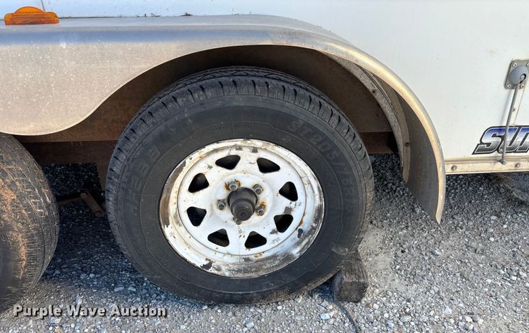 image for item FG0036 2012 Sure-Trac enclosed cargo trailer