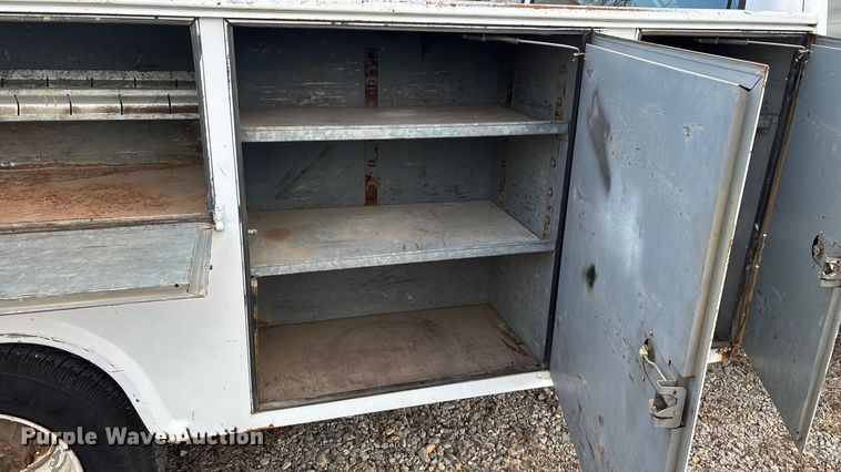 image for item FG0037 1995 Ford F350 utility bed pickup truck