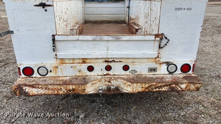 image for item FG0037 1995 Ford F350 utility bed pickup truck