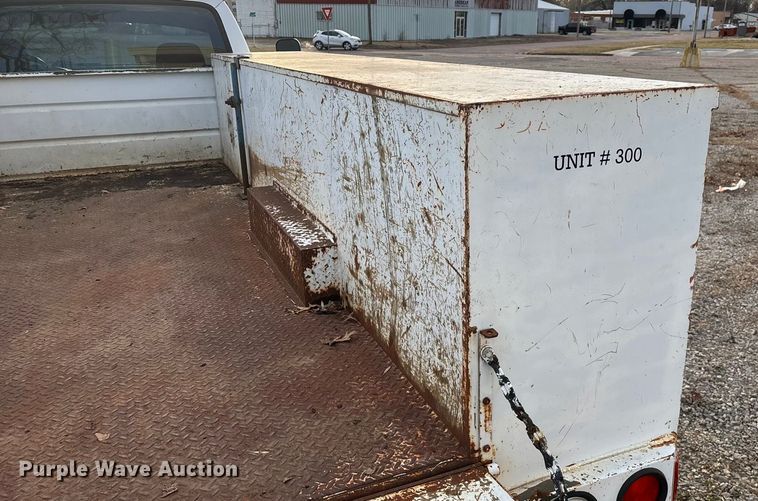 image for item FG0037 1995 Ford F350 utility bed pickup truck