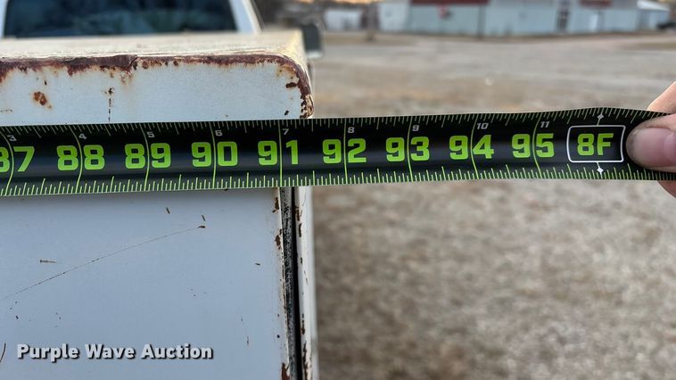 image for item FG0037 1995 Ford F350 utility bed pickup truck