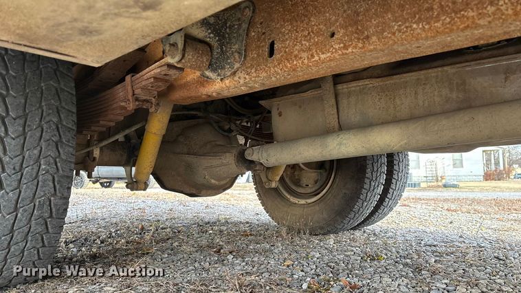 image for item FG0037 1995 Ford F350 utility bed pickup truck