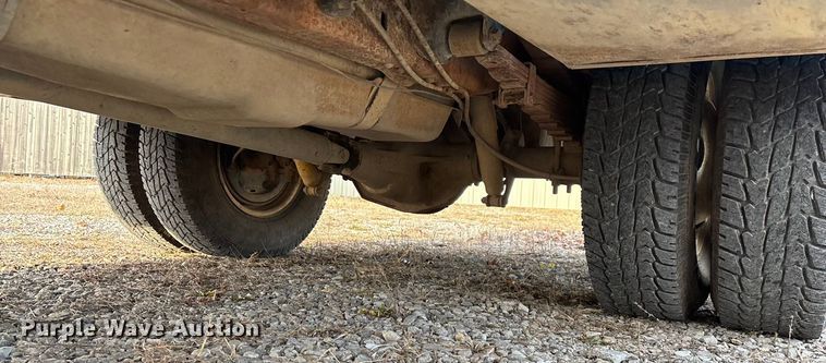 image for item FG0037 1995 Ford F350 utility bed pickup truck