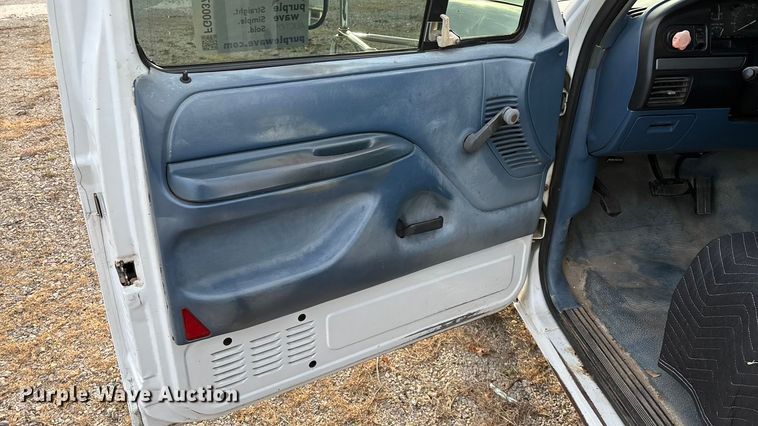 image for item FG0037 1995 Ford F350 utility bed pickup truck