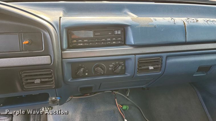 image for item FG0037 1995 Ford F350 utility bed pickup truck