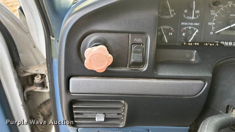 image for item FG0037 1995 Ford F350 utility bed pickup truck