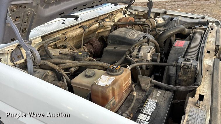 image for item FG0037 1995 Ford F350 utility bed pickup truck