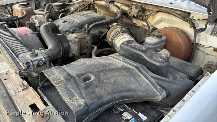 image for item FG0037 1995 Ford F350 utility bed pickup truck