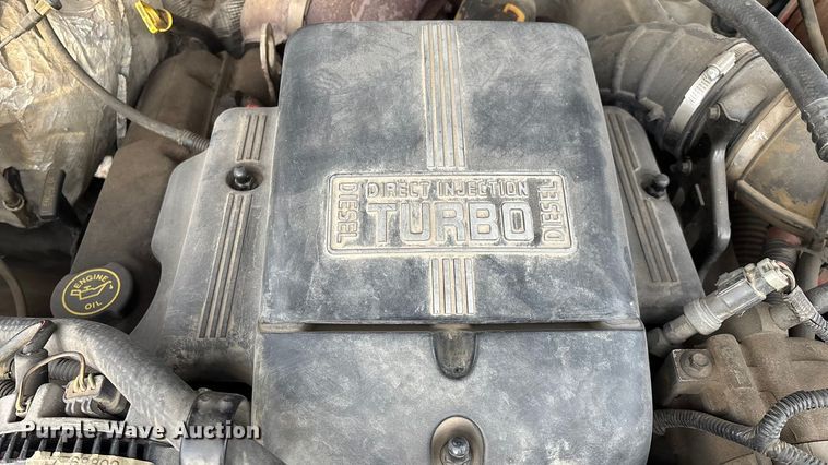 image for item FG0037 1995 Ford F350 utility bed pickup truck