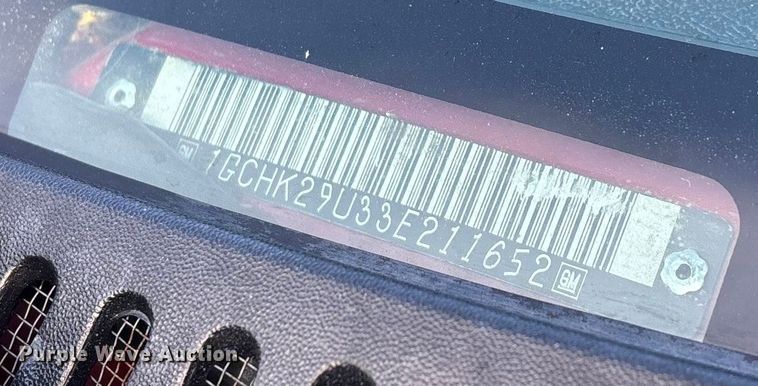 image for item FG0038 2003 Chevrolet Silverado 2500HD Ext. Cab pickup truck