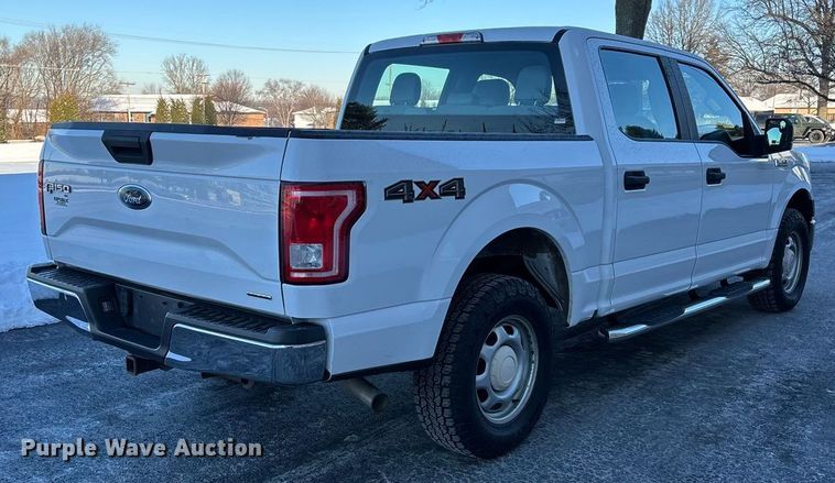 image for item FG0039 2016 Ford F150 Crew Cab pickup truck