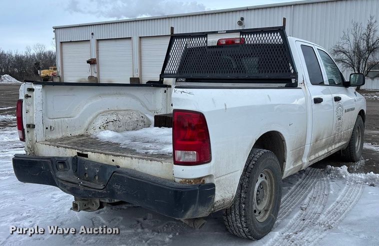 image for item FG0040 2012 Dodge Ram 1500 Ext. Cab pickup truck