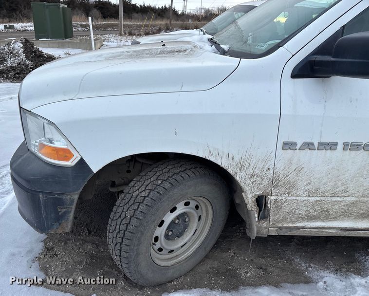 image for item FG0040 2012 Dodge Ram 1500 Ext. Cab pickup truck