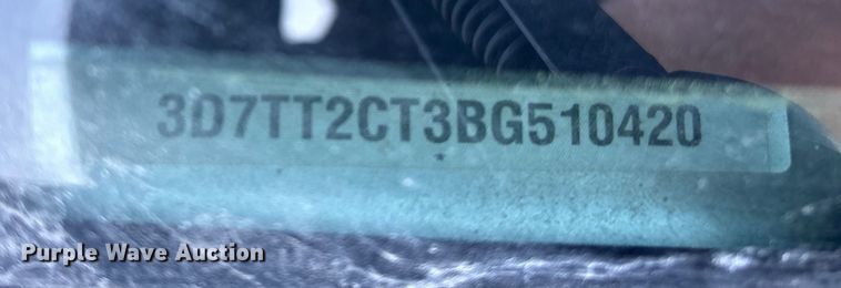 image for item FG2598 2011 Dodge Ram 2500 Crew Cab pickup truck