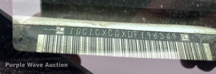 image for item FG2634 2013 Chevrolet Silverado 2500HD Crew Cab pickup truck