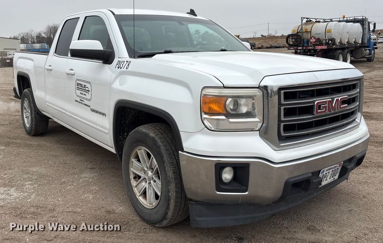 image for item FG2637 2015 GMC Sierra 1500 Ext. Cab pickup truck