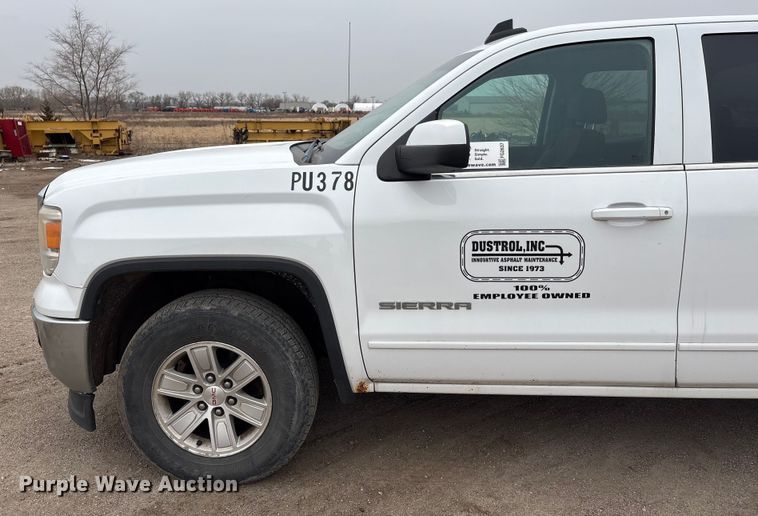 image for item FG2637 2015 GMC Sierra 1500 Ext. Cab pickup truck