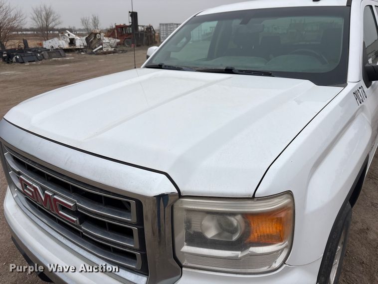 image for item FG2637 2015 GMC Sierra 1500 Ext. Cab pickup truck