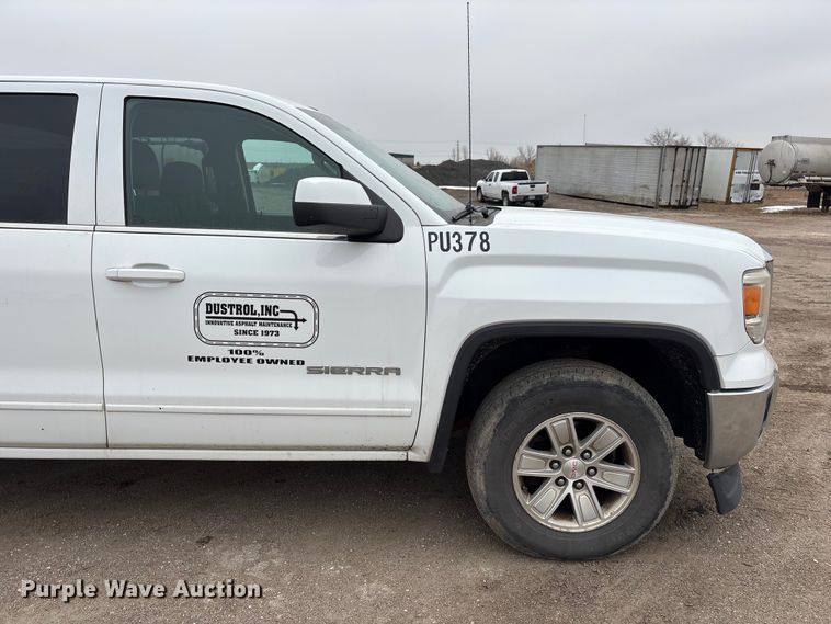 image for item FG2637 2015 GMC Sierra 1500 Ext. Cab pickup truck