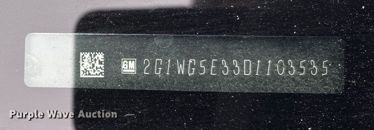 image for item FG2638 2013 Chevrolet Impala 