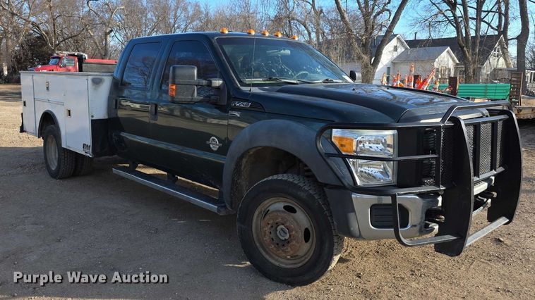 image for item FI0768 2011 Ford F550 Super Duty XL utility / service truck