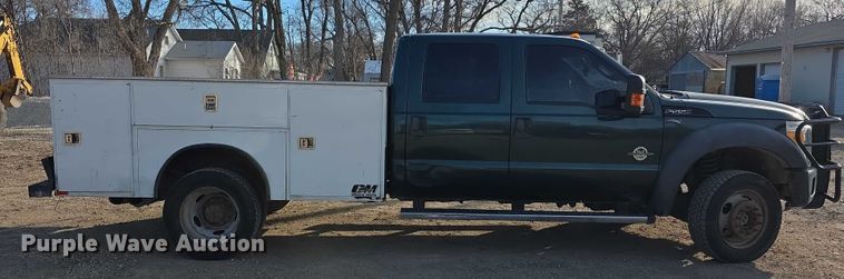 image for item FI0768 2011 Ford F550 Super Duty XL utility / service truck