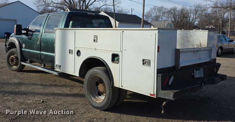 image for item FI0768 2011 Ford F550 Super Duty XL utility / service truck