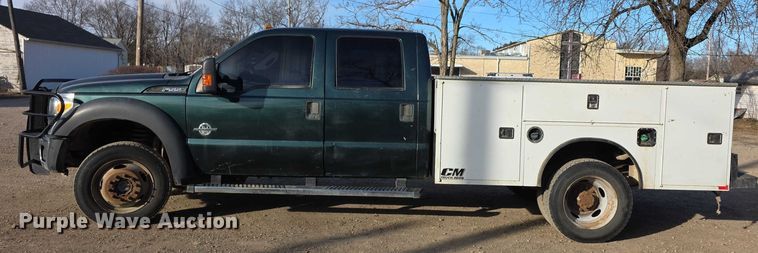 image for item FI0768 2011 Ford F550 Super Duty XL utility / service truck