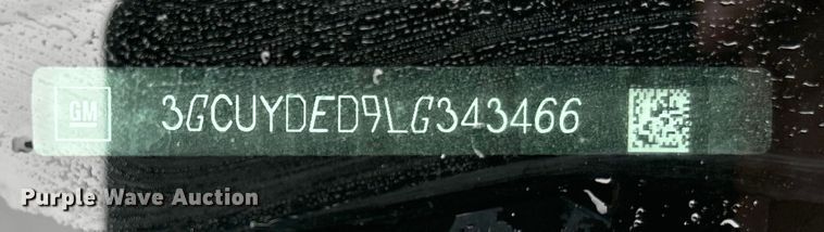 image for item FI1645 2020 Chevrolet Silverado 1500 Crew Cab pickup truck