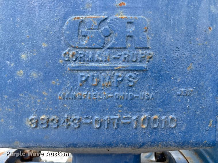 image for item FK1104 Gorman-Rupp PA6A60-F4L centrifugal pump