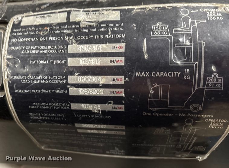 image for item FK1513 2020 Big Joe J1 order picker