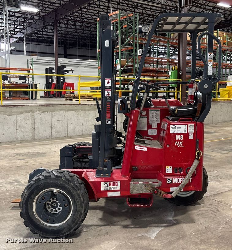 image for item FK1514 2017 Moffett M8 55.4 forklift