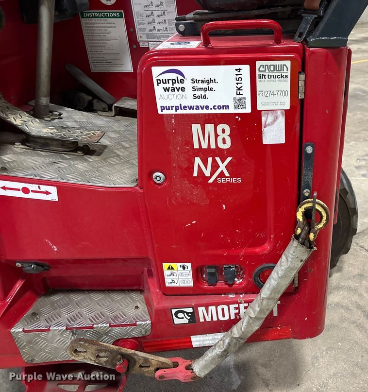 image for item FK1514 2017 Moffett M8 55.4 forklift