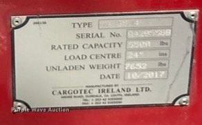 image for item FK1514 2017 Moffett M8 55.4 forklift