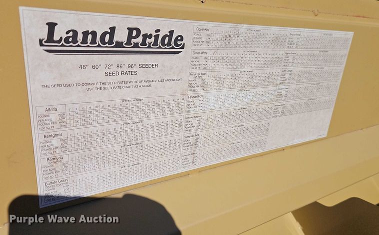 image for item FN5522 Land Pride APS1560 grain drill