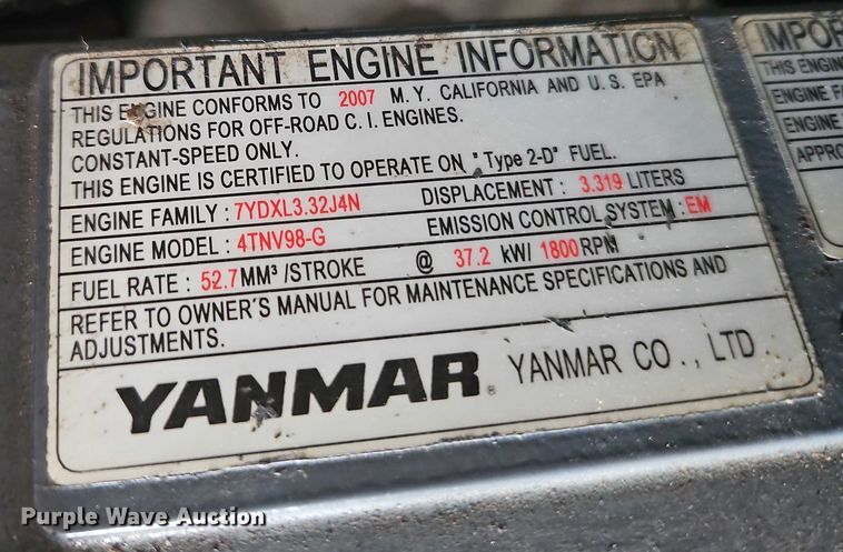image for item FN5536 Northern Lights NL498D2-32KW generator