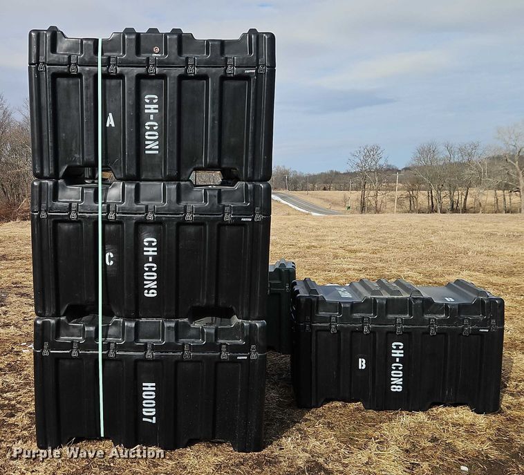 image for item FN5538 (9) Pelican Hardigg weather proof containers